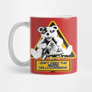 Don't Feed the Creepy Clown Bear Hallucinogens Mug